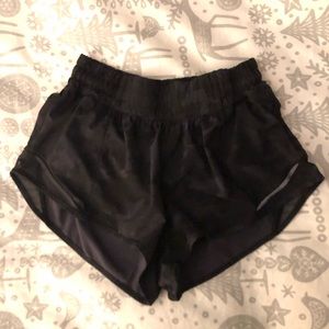 Lululemon Camo Hotty Hot Shorts
